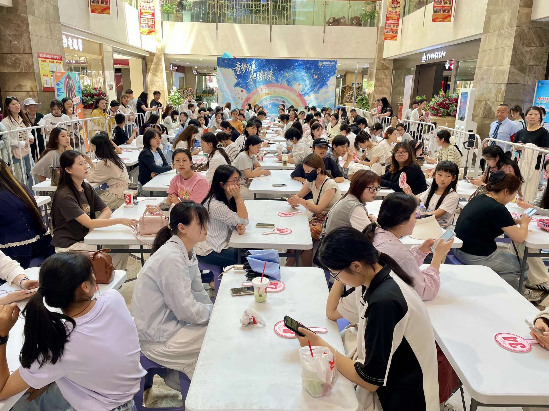 汉中百人拼豆大赛项目影像